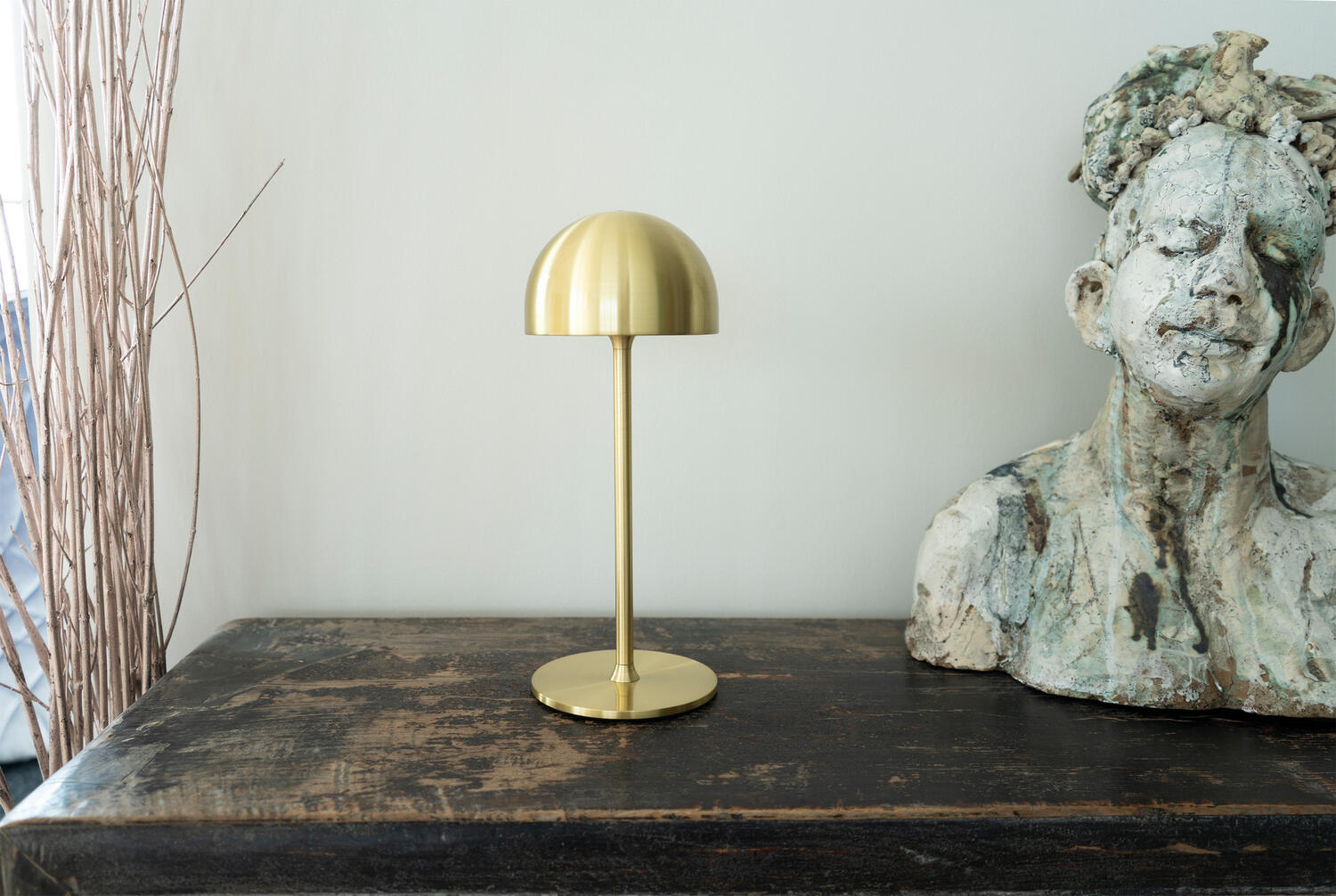 Tim lampe, Messing - H30 cm